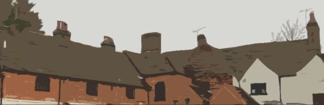 Rooftops of the White Hart